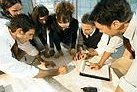 Team working together